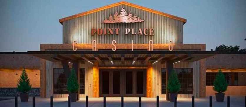 Point Place Casino in Central New York, frontal image 